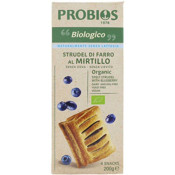 Break & Bio Spelled Blueberry Strudel Probios 4x50g