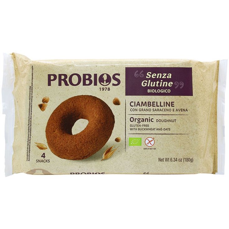 Rice & Rice Probios Gluten Free Donuts 180g (4x45g)