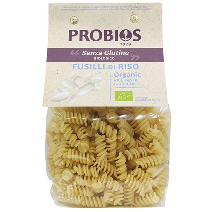 Probios Gluten Free Rice Fusilli 400g