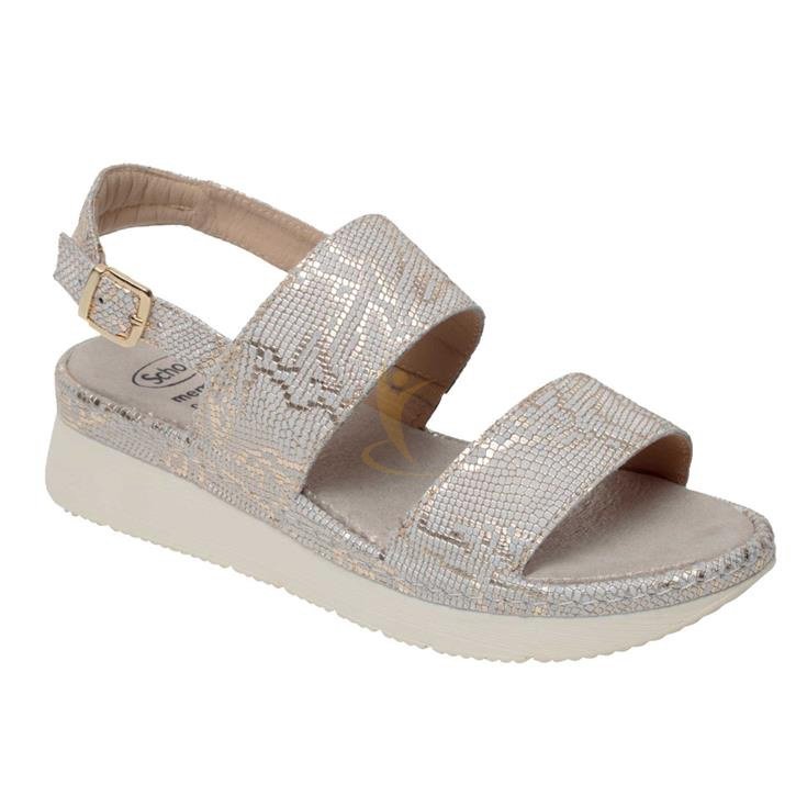 Allyson Printed Leather Whit40