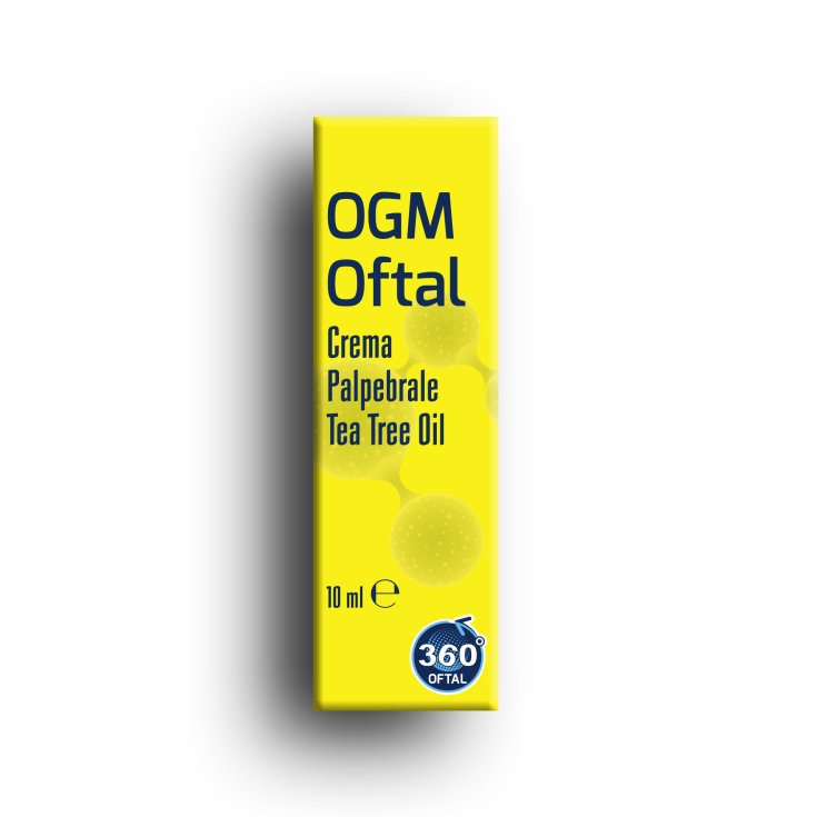 360 Oftal Srl Ogm Oftal Eyelid Cream Tea Tree Oil 10 ml