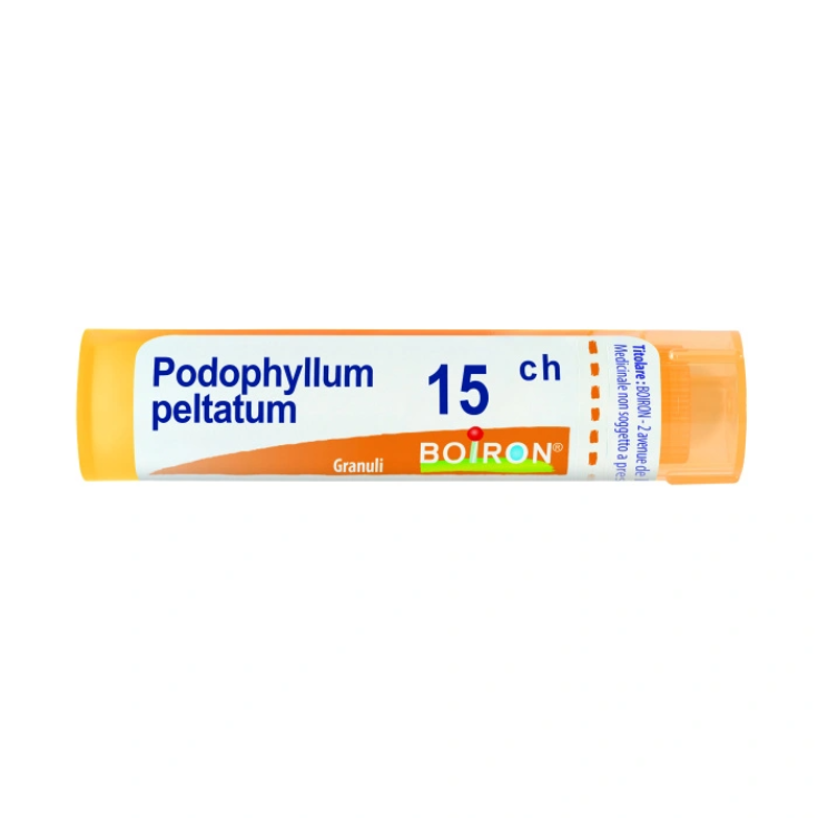 Boiron Podophyllum Peltatum 15ch Granules Homeopathic Remedy