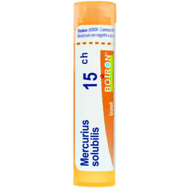 Mercurius Solubilis 15Ch BOIRON® Granules