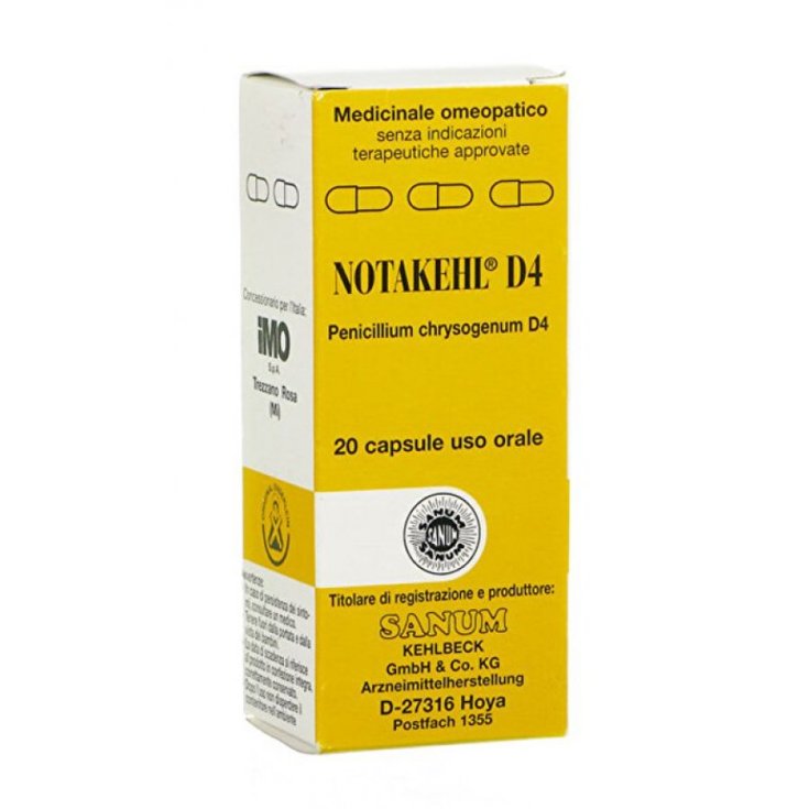 Sanum Notakehl D4 20 Tablets