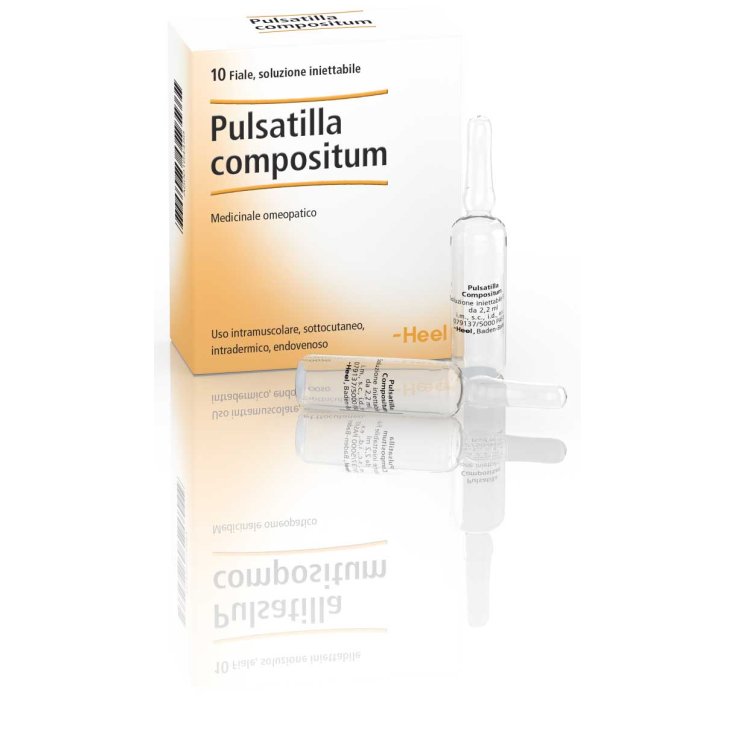 Pulsatilla Compositum Heel 10 Vials Of 2.2ml