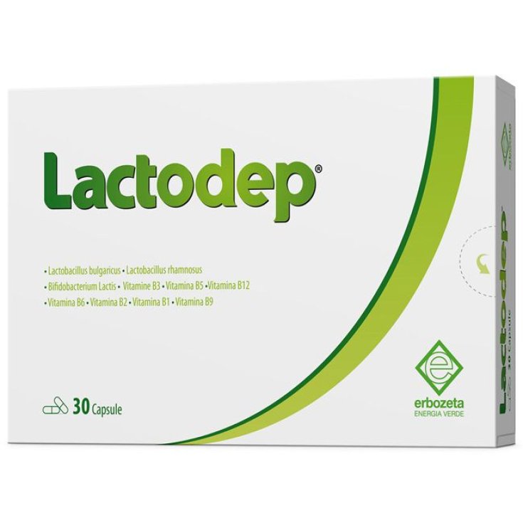 Erbozeta Lactodep Food Supplement 30 Capsules