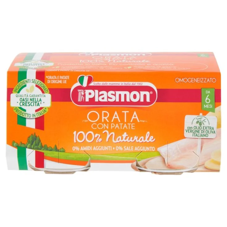 Sea bream with Plasmon potatoes 2x80g