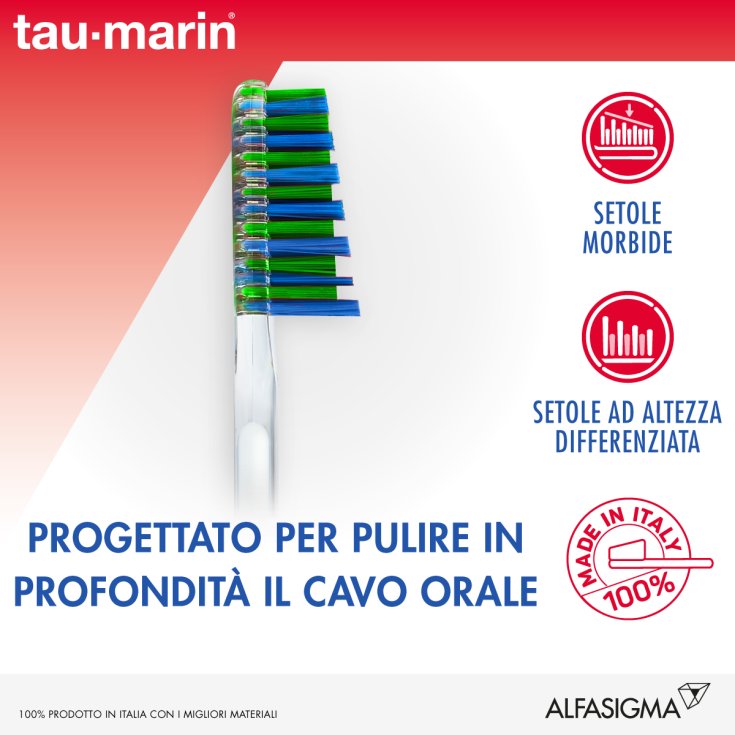 Antitartar Soft Bristles Tau Marin 1 Toothbrush