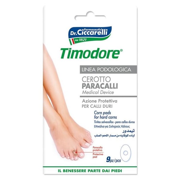 Doctor Ciccarelli Callifugo Ciccarelli Plasters For Hard Calluses Foot Hygiene 9 Pieces