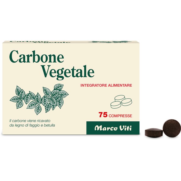 Marco Viti Vegetable Charcoal 75 Tablets