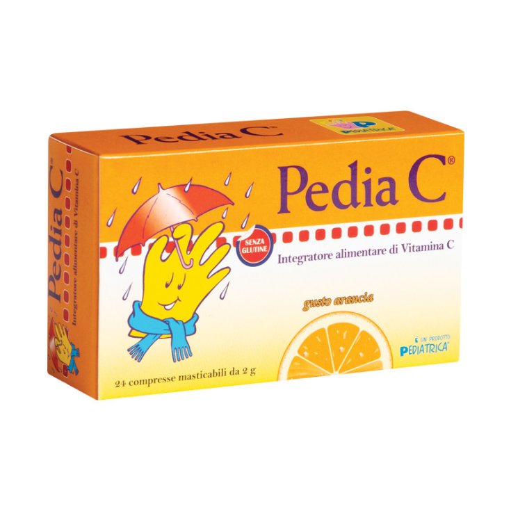 Pedia C® PEDIATRIC Orange® 24 Chewable Tablets