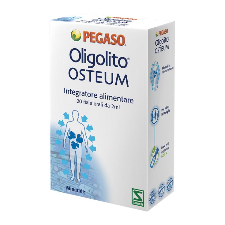 Pegaso® Oligolito® OSTEUM Food Supplement 20 Vials 2ml