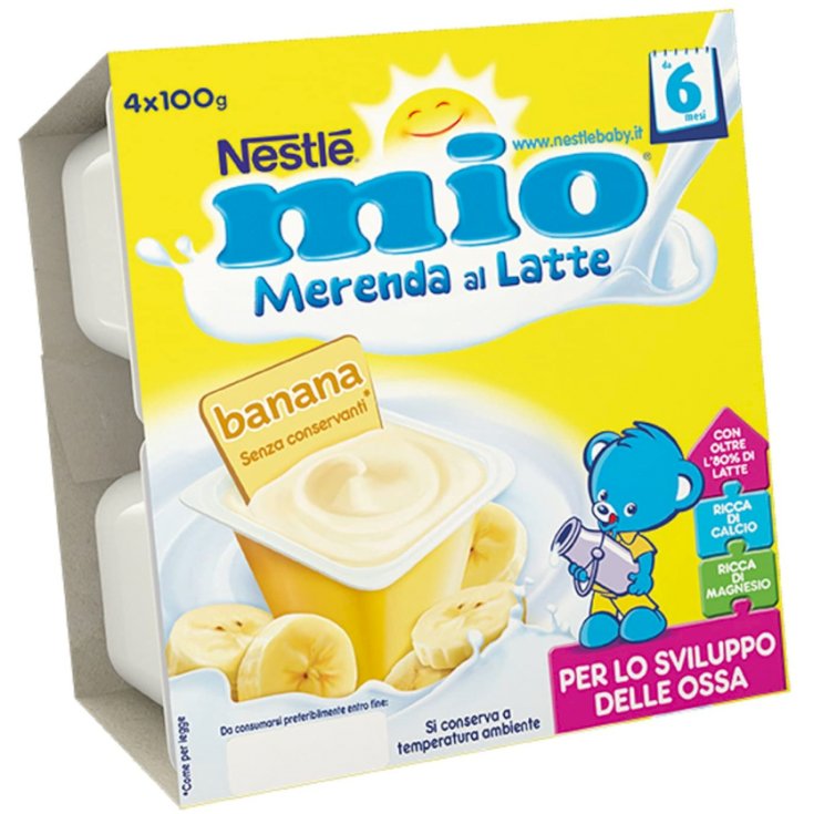 my Nestlé Banana Milk Snack 4x100g