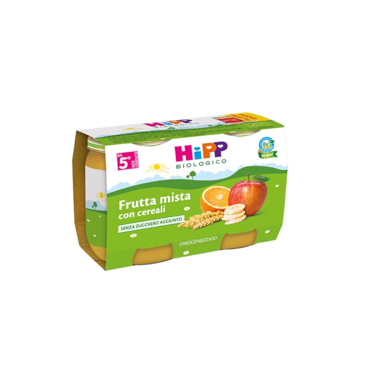 Mixed Fruit With Organic HiPP Cereals 2x125g