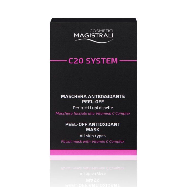 Masterful Cosmetics C20 System Peel-Off Antioxidant Mask 5 Sachets