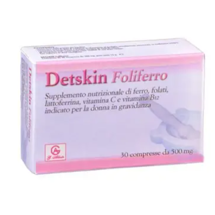 Detskin Foliferro Food Supplement 30 Tablets