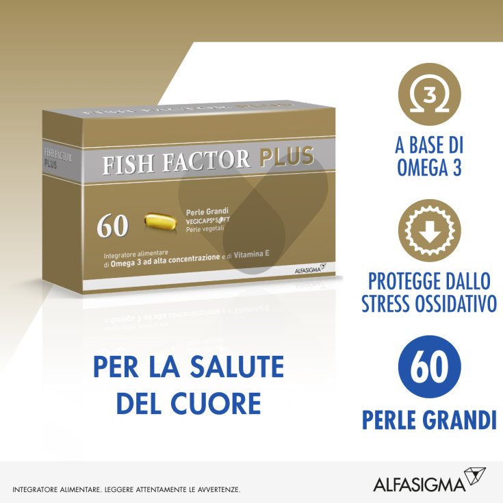 Fish Factor Plus Alfasigma 60 Large Pearls