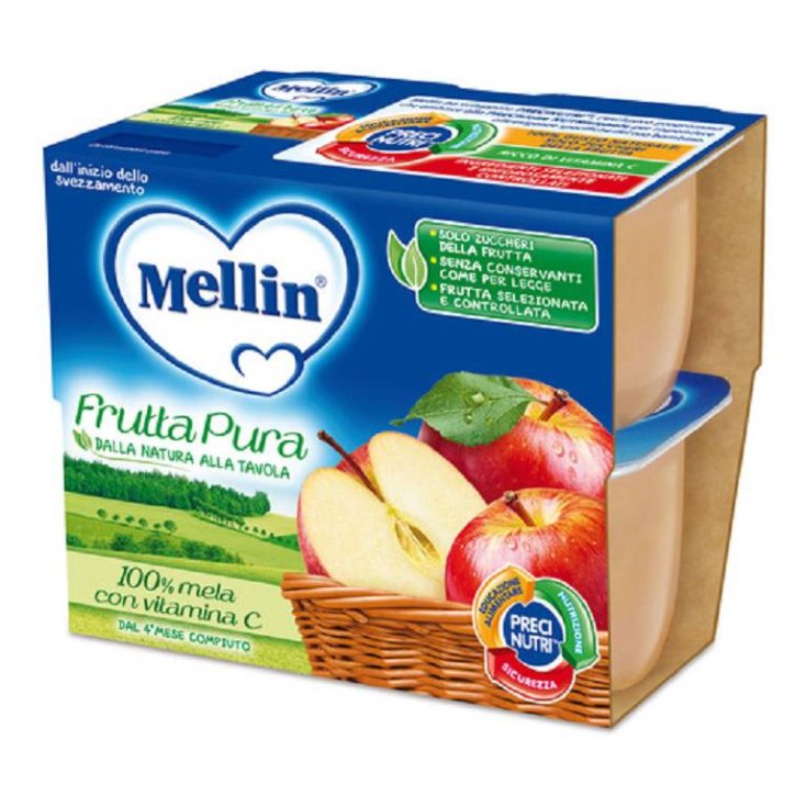 Pure Fruit Mellin Apple 4x100g
