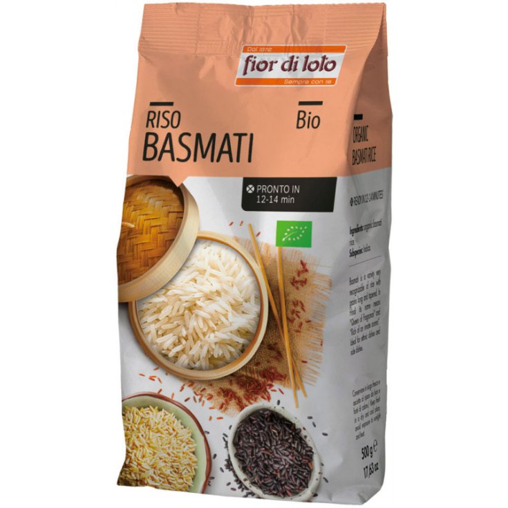 Il Fior Di Loto Organic Whole Grain Basmati Rice 500g