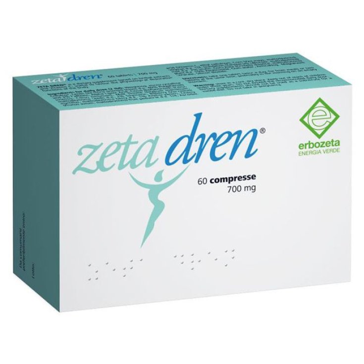Erbozeta Zeta Dren Food Supplement 60 Tablets