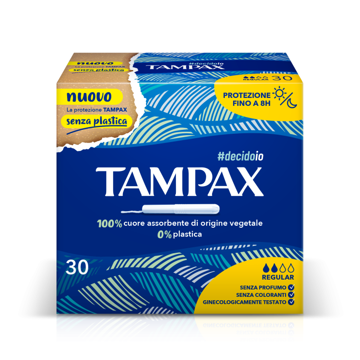 Tampax Blue Box Regular 30 Internal Absorbents