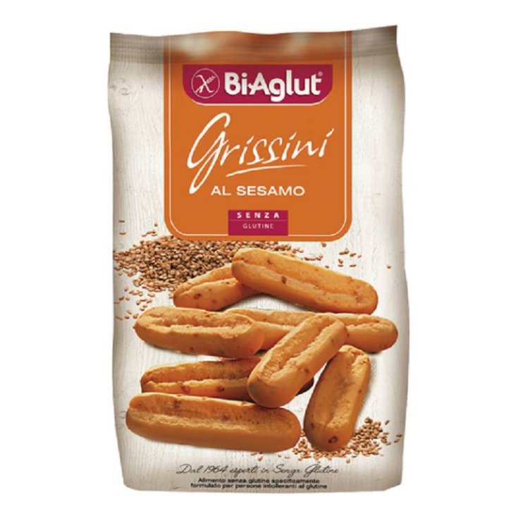 Biaglut Gluten Free Sesame Breadsticks 150g