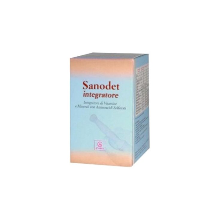 Abbate Gualtiero Sanodet Food Supplement Of Vitamins And Minerals 50 Capsules