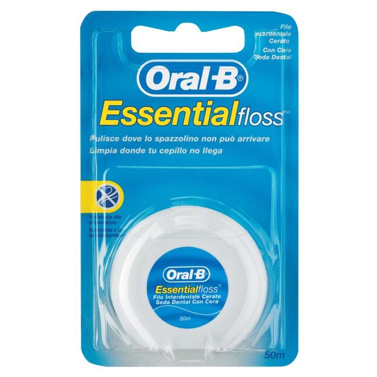 Oral-B® Essentialfloss ™ Waxed Dental Floss 50mt
