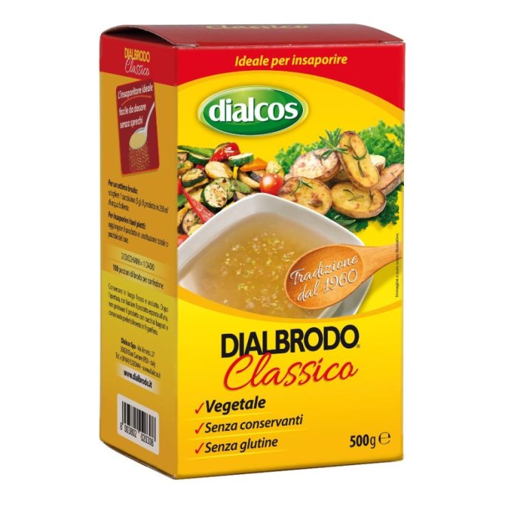 Dialcos Dialbrodo Classico Vegetable Granular Gluten Free 500g