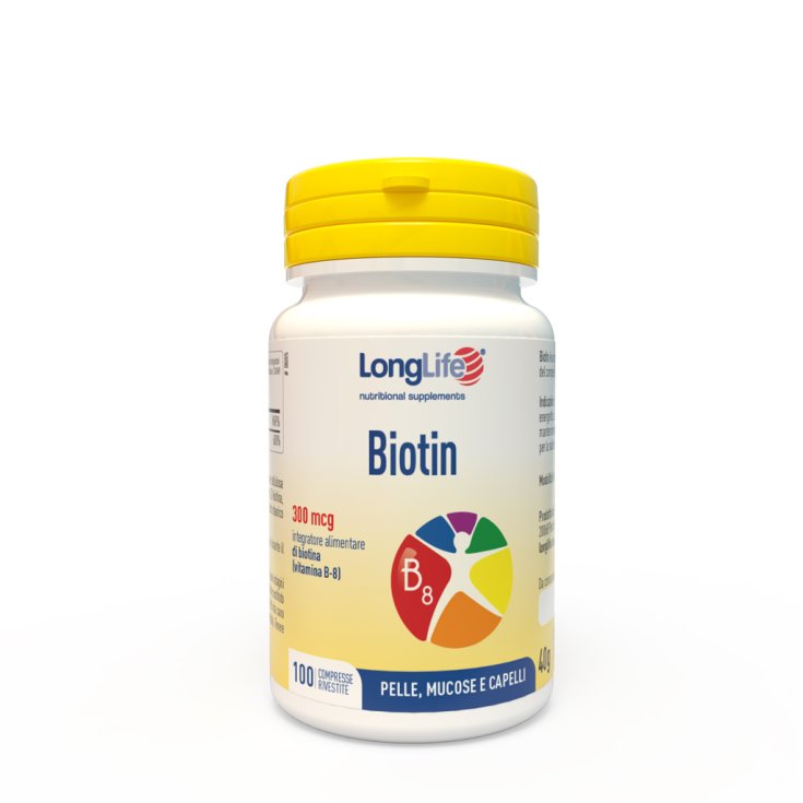Biotin 300mcg LongLife 100 Divisible Tablets