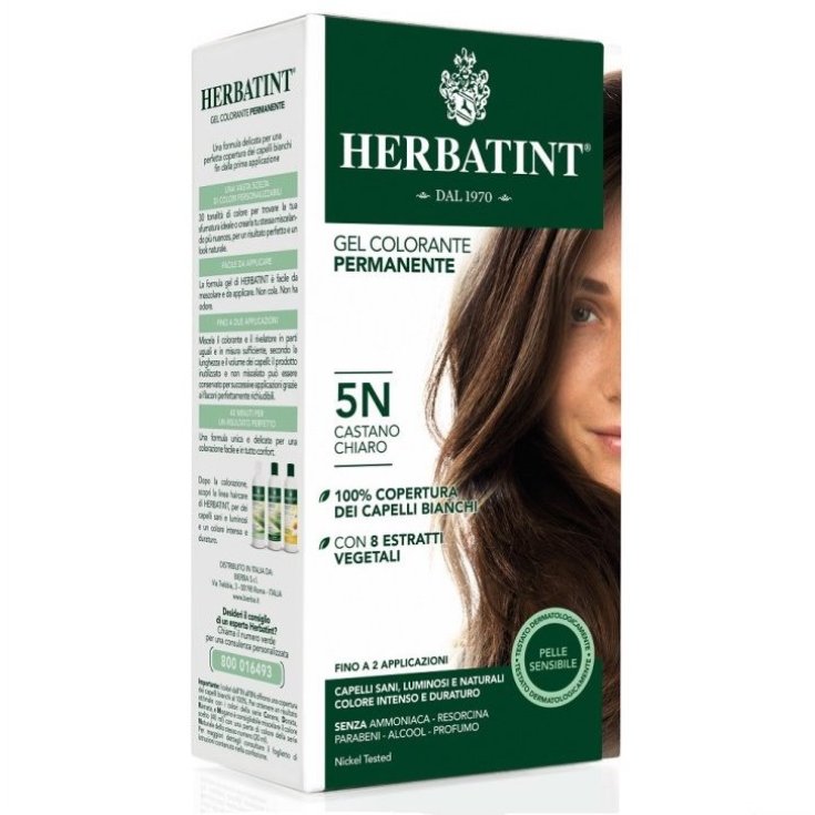 Herbatint Natural Hair Color Nuance 5n Light Brown 135ml