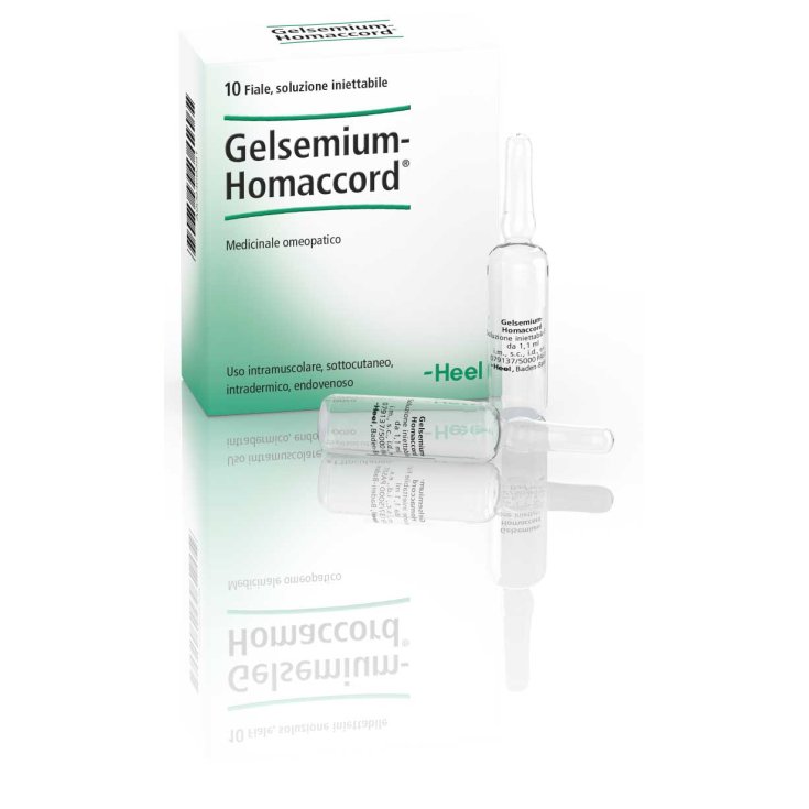 Gelsemium Homaccord® Heel 10 Vials of 1.1ml