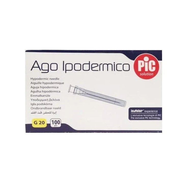 Pic Solution Disposable Needle G20x1x1 / 2 0,90x40mm 100 Pieces