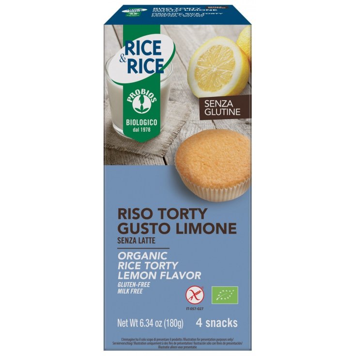 Rice & Rice Torty Rice With Lemon Probios 4x45g