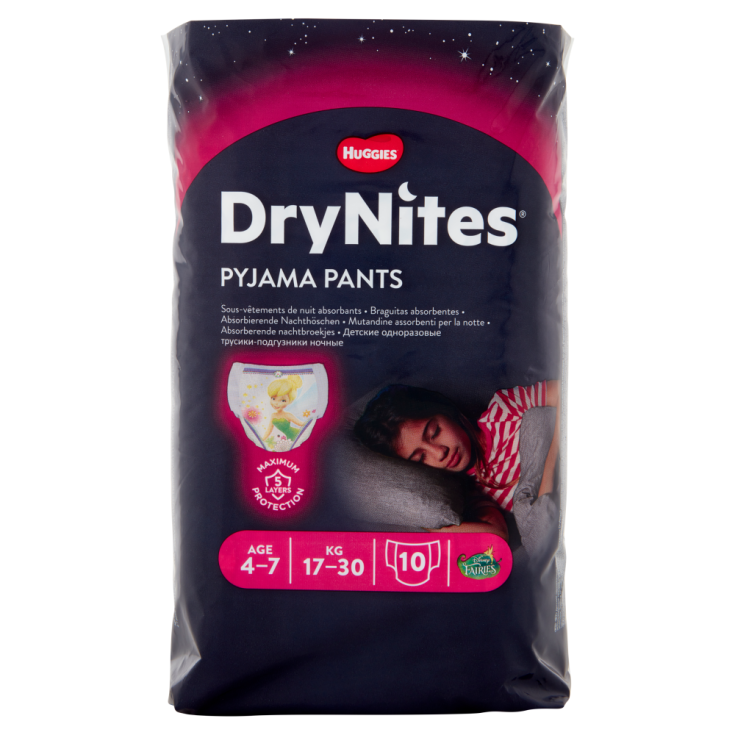 Pajama Pants DryNites® 10 Pieces