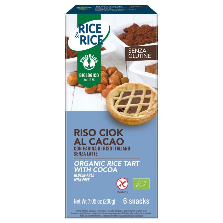 Rice & Rice Ciok Rice With Cacao Probios 6x33g