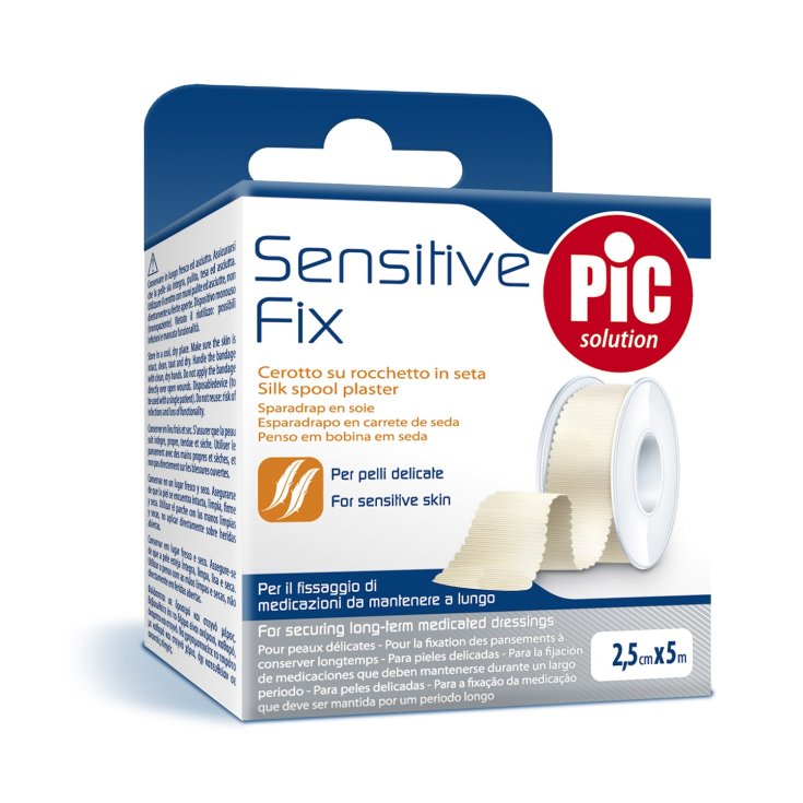 Pic Sensitive Fix Silk Patch 2,5cmx5m With Die