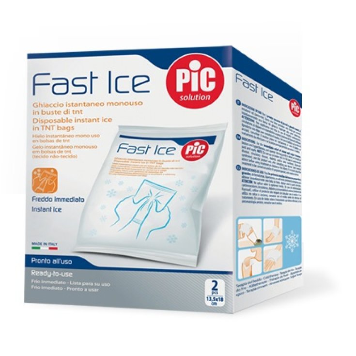 Pic Solution Fast Ice Instant Ice Comfort Disposable 2 Pieces