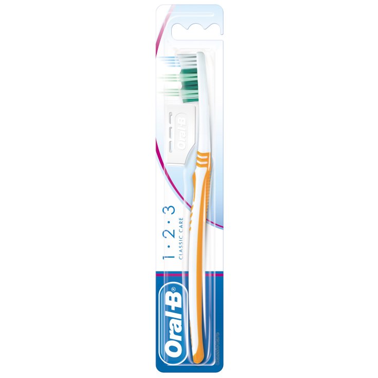 Oral-B® 1 2 3 Classic Care 40 Medium Manual Toothbrush