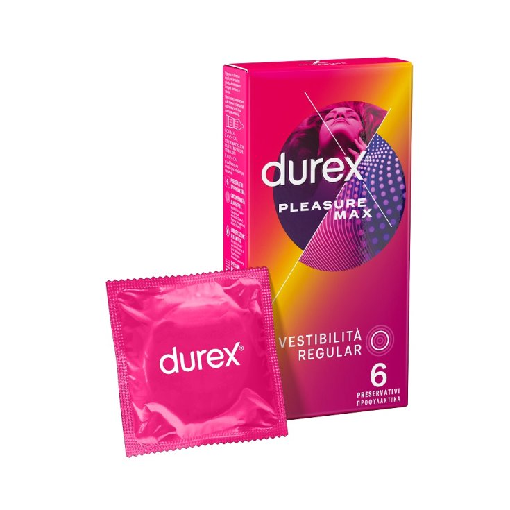 Durex Pleasure Max 6 Condoms