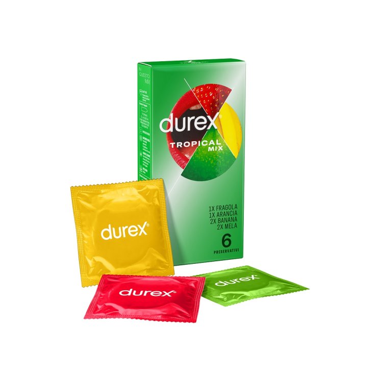 Durex Tropical Mix 6 Condoms