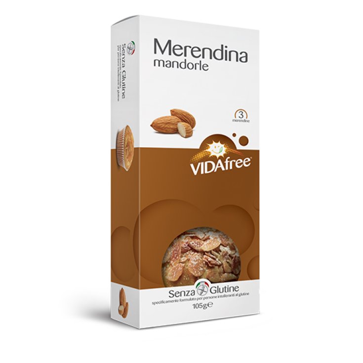 Vidafree Gluten Free Almond Snack 3x35g