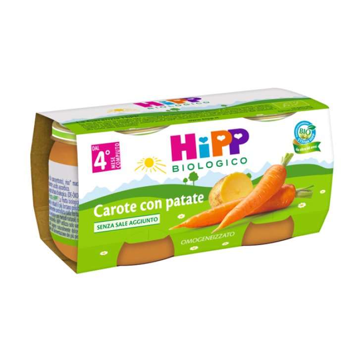 Hipp Organic Carrots With Potatoes2x80g