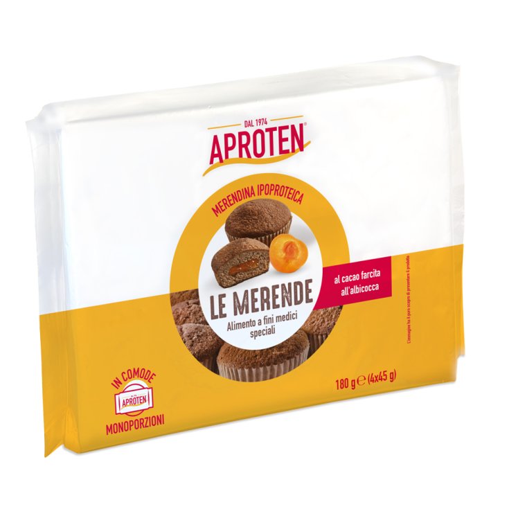 Aproten Snack With Cocoa And Hypoproteic Apricot Sugar Free 180g