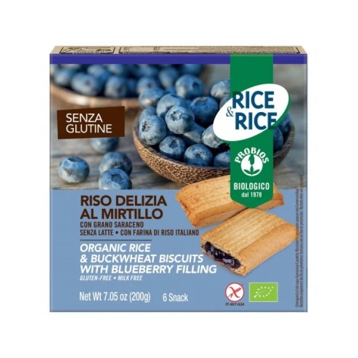 Rice & Rice Delizia Rice With Blueberry And Buckwheat Probios 200g