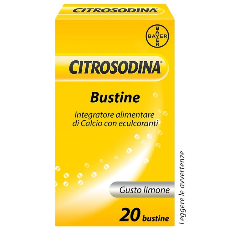 Citrosodina Bayer 20 Effervescent Sachets