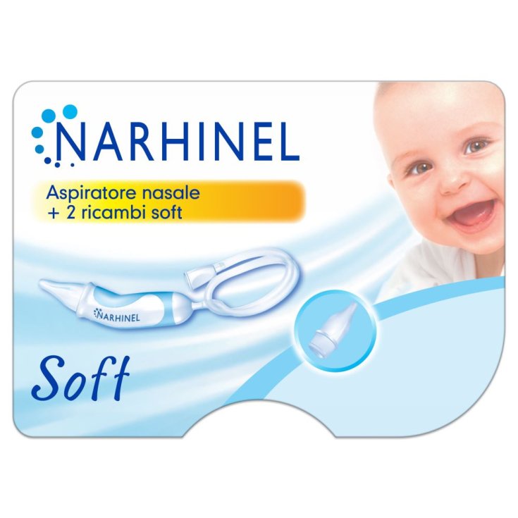 Narhinel Soft Nasal Aspirator + 2 Soft Refills