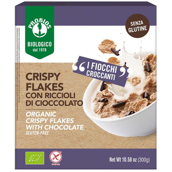 Easy To Go Crispy Flakes With Probios Chocolate Curls 300g