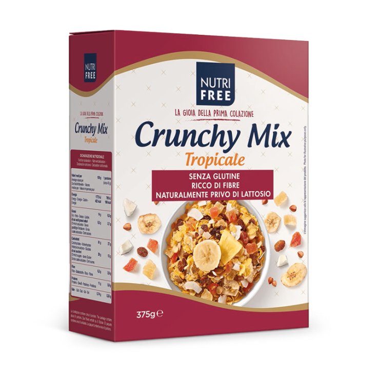 NutriFree Crunchy Tropical Mix Gluten Free 375g