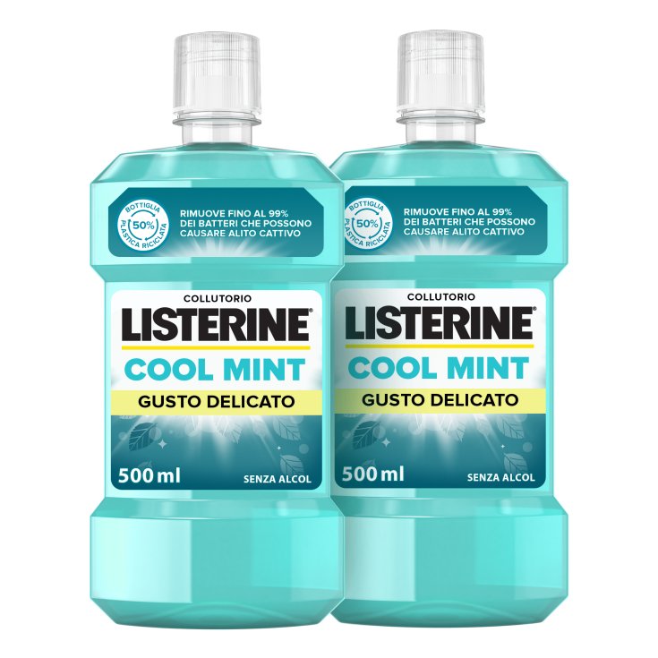 Listerine® Cool Mint Delicate Taste 2x500ml